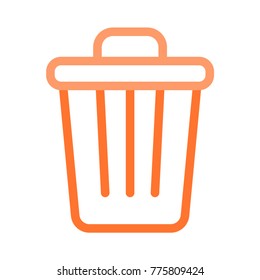 trash line style