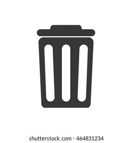trash recycle ecology save icon. Isolated and flat illustration. Vector graphic