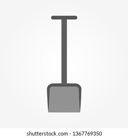 trash shovel icon