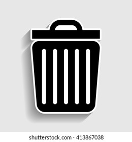 Trash sign