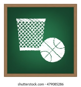 Trash sign illustration. Flat style black icon on white.