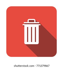  trash Square rounded