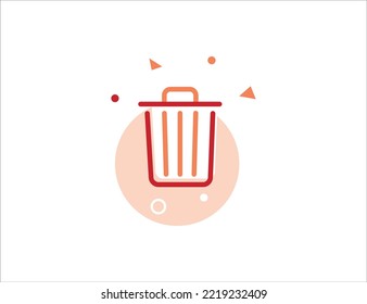 Trash Stroke Line Icon, Trash Stroke Line Icon
