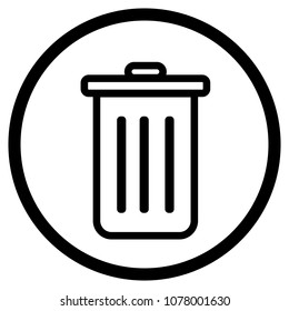 trash symbol icon