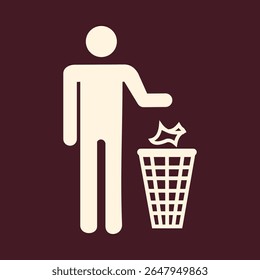Basura de diseño de Arte vectorial de moda agradable ilustración útil colorida increíble. eps