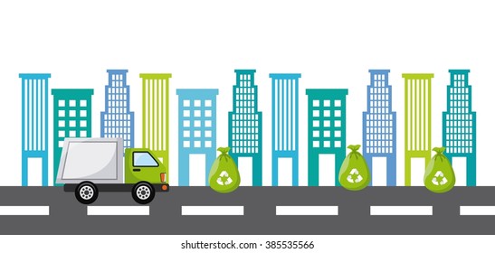trash truck design 