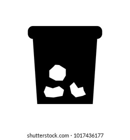 trash vector icon