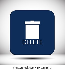 Trash  vector icon