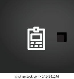 Trash vector icon. Trash concept stroke symbol design. Thin graphic elements vector illustration, outline pattern for your web site design, logo, UI. EPS 10.