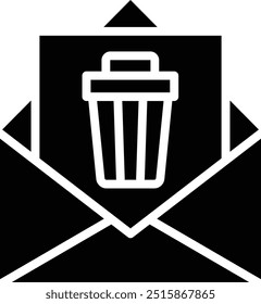 Trash Vector Icon Design Illustration