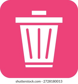 Ilustración de diseño de icono de Vector de basura