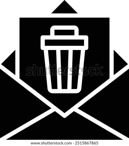 Trash Vector Icon Design Illustration