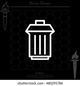 trashcan icon