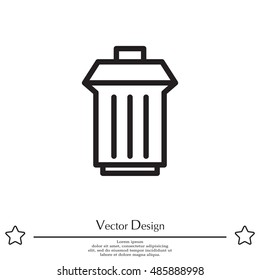 trashcan icon