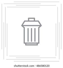trashcan icon