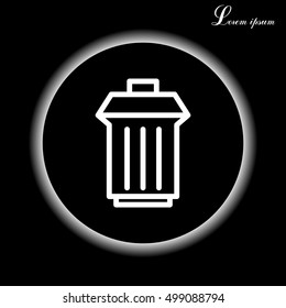 trashcan icon