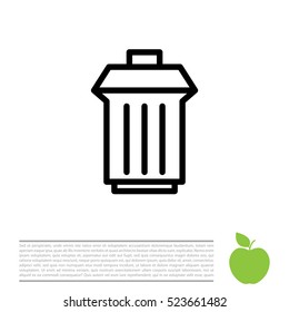 trashcan icon