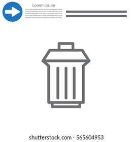 trashcan icon