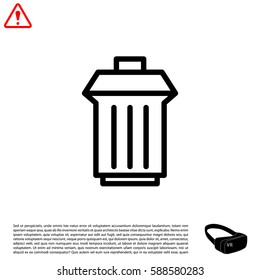 trashcan icon