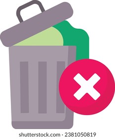 Icono de Trashcan para diseño y sitios web, etc