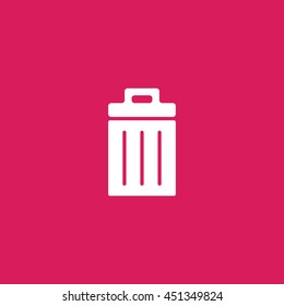 trashcan icon. trashcan sign