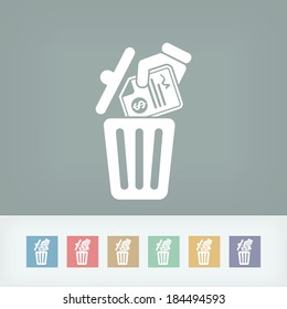 Trashing payment