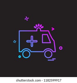 Trasnport icon design vector