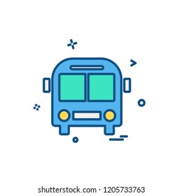 Trasnport icon design vector