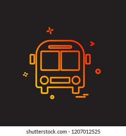 Trasnport icon design vector