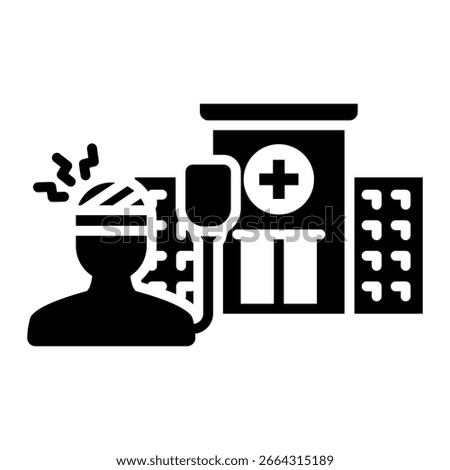 Trauma Center Icon Element For Design