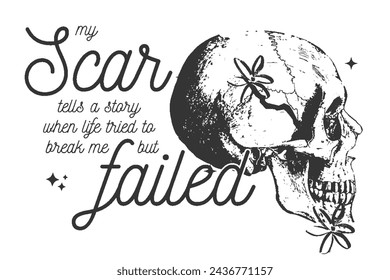 Traumatic Brain Injury awareness. Brain injury solidarity postcard. brain injury print.