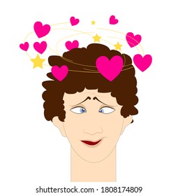 Traumatic brain stars  & heard 
cartoons funny