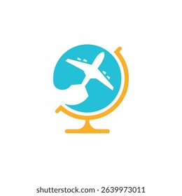 travel abstract logo modern style