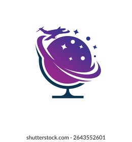 travel  abstract logo modern style
