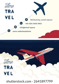 Travel Agency Business Card Template