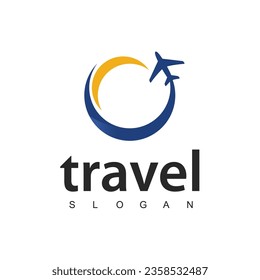 Travel agency business logo. holiday and vacation logo design