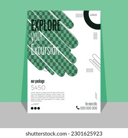 Travel Agency  Flyer Template. All is layered,grouped and named.Easy to edit font,text,color,image and more…Smart object used.Easily you can replace your photo here.