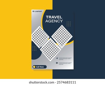 Travel Agency Flyer  template Design