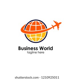 travel agency logo design template. holiday icon design