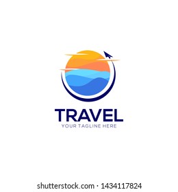 Travel Agency Logo Stock Images