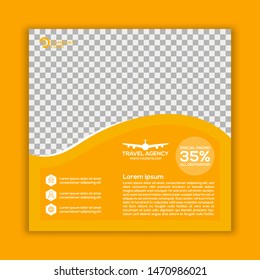 Travel Agency Promotion Social Media Post Template. Instagram Post Template. 10.