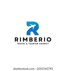 travel agency vector logo design