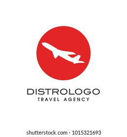 Travel agency vector logo template. Holiday logo template