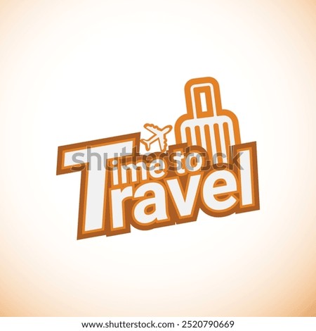 Travel agency vector logo template Design