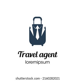 Travel Agent Logo Or Symbol Template Design