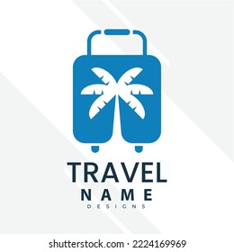 Travel agent vector logo template. holiday logo template