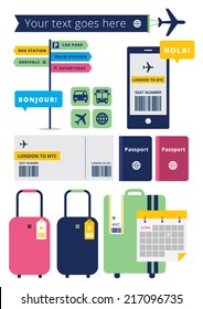 Travel and Airport Icons