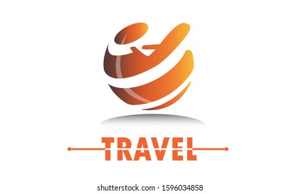 travel airport and transportation logo