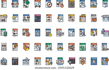 Travel app icons High-Quality Vector Icons Collection with Editable Stroke. Ideal for Professional and Creative Projects.
