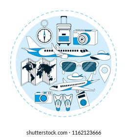 Travel around world